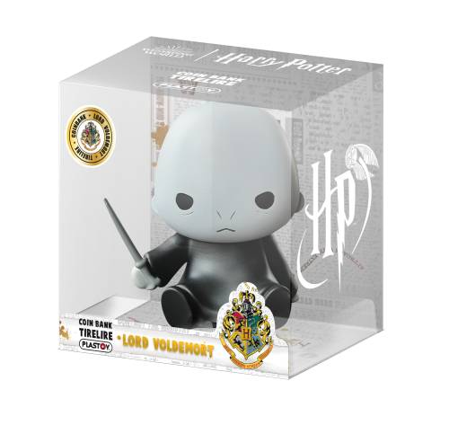 Plastoy - HARRY POTTER - Coin Bank - Chibi Lord Voldemort - 14cm