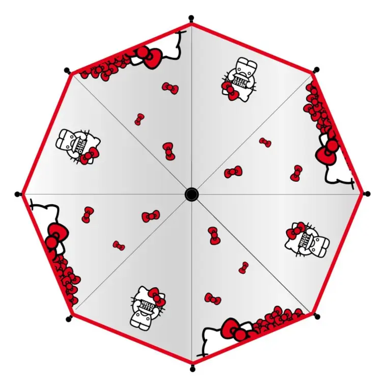 Cerda - HELLO KITTY - Umbrella - 60 cm