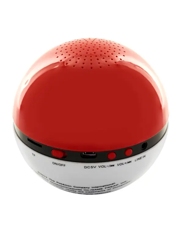 Teknofun - POKEMON - Pokeball - Bluetooth + Aux Speaker
