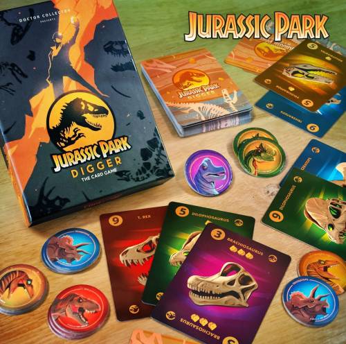 Doctor Collector - JURASSIC PARK - Card Game "Digger"