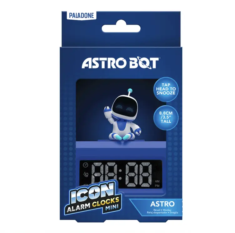 Paladone - ASTROBOT - Mini Figure Alarm Clock