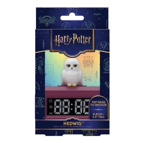 Paladone - HARRY POTTER - Hedwig - Mini Figure Alarm Clock