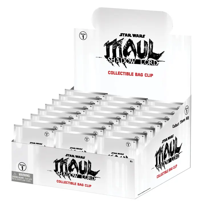 Monogram - MAUL SHADOW LORD - Series 1 - 3D Foam Bag Clip (Display 24 Pcs)