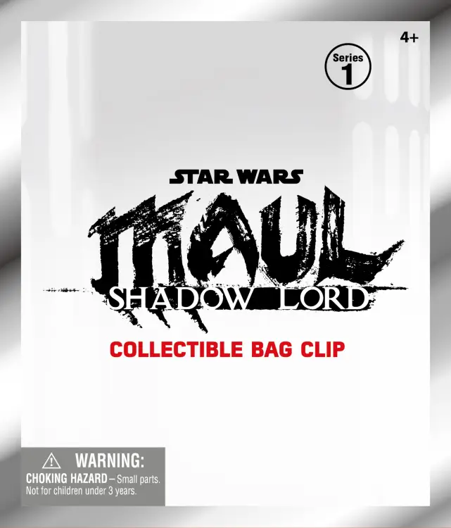 Monogram - MAUL SHADOW LORD - Series 1 - 3D Foam Bag Clip (Display 24 Pcs)
