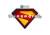 Monogram - SUPER GIRL MOVIE - Series 1 - 3D Foam Bag Clip (Display 24 Pcs)