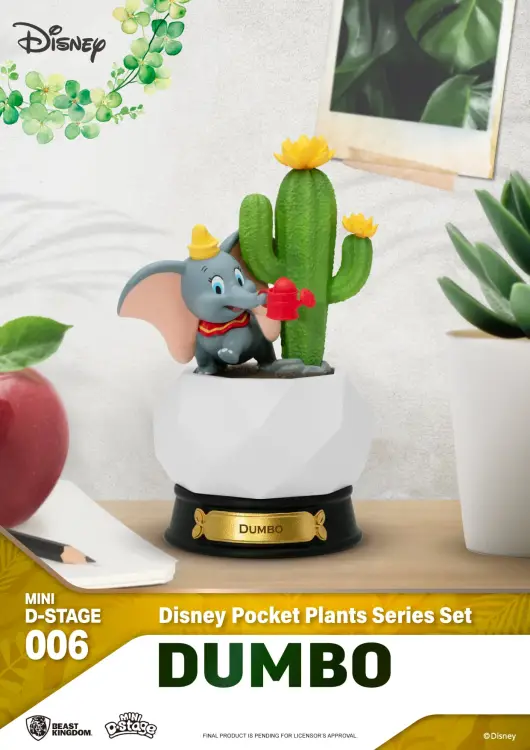 Beast Kingdom - DISNEY - Pocket Plant Series - Pack 6 Mini D-Stage 10cm