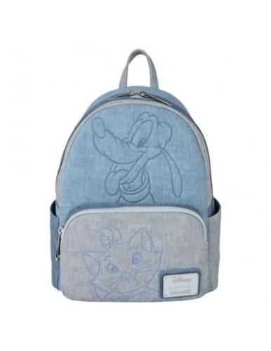 Loungefly - DISNEY - Dogs and Cats "Faux Denim" - Mini Backpack LoungeFly