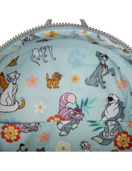 Loungefly - DISNEY - Dogs and Cats "Faux Denim" - Mini Backpack LoungeFly