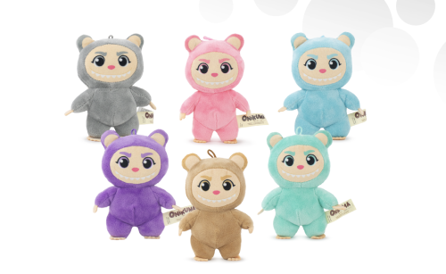 Barrado - KAWAII - Onikuma  - Assortment of 12 Plushs 6 Models - 17cm
