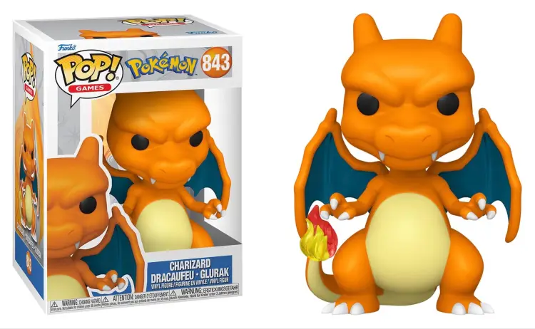 Funko - POKEMON - POP Games N° 843 - Charizard