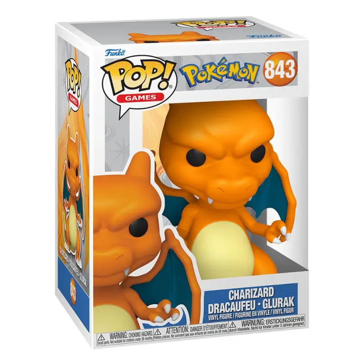 Funko - POKEMON - POP Games N° 843 - Charizard