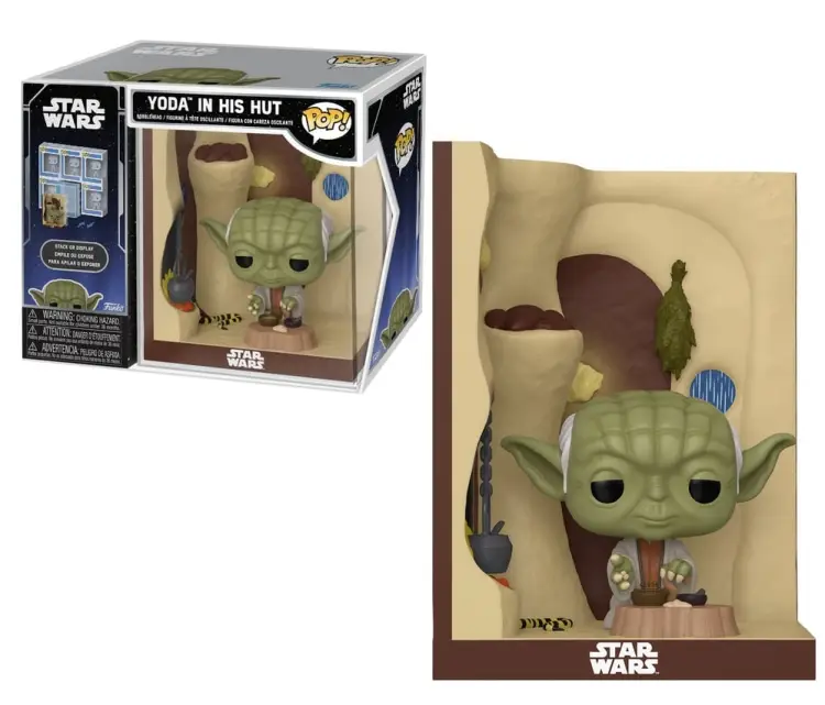 Funko - STAR WARS - POP Nooks N° XXX - Yoda's hutt