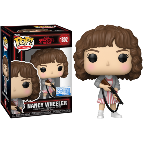 Funko pop! Stranger Things Nancy Wheeler with Shotgun