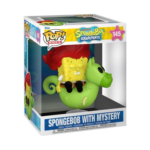 Funko - SPONGEBOB - POP Ride DLX N° 145 - Bob & Mystery