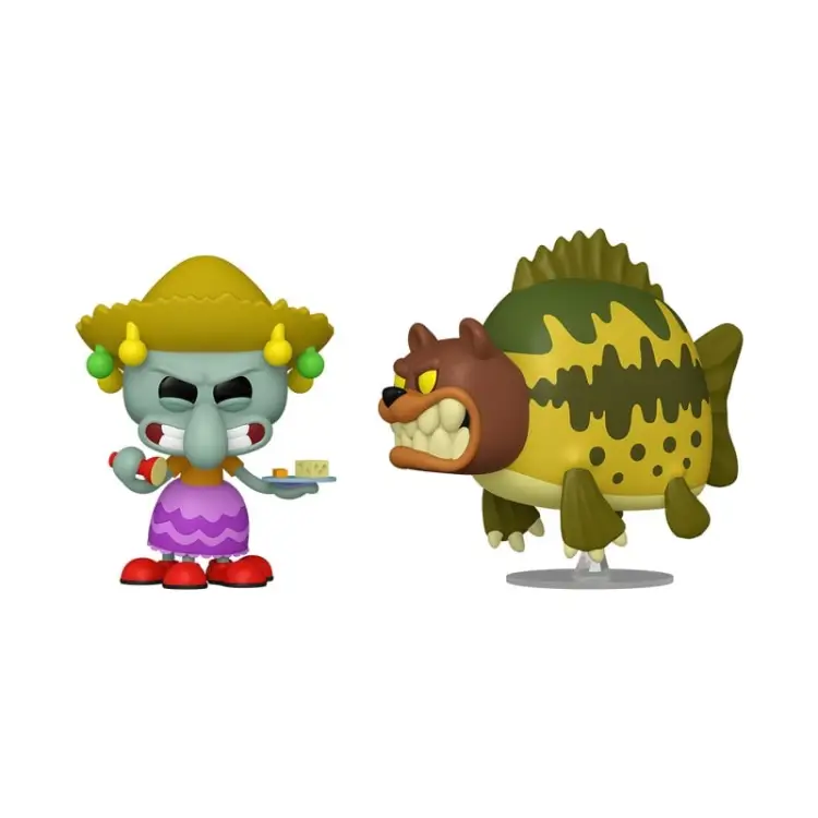 Funko - SPONGEBOB - POP Animation - 2 Pack Squidward & Sea Bear