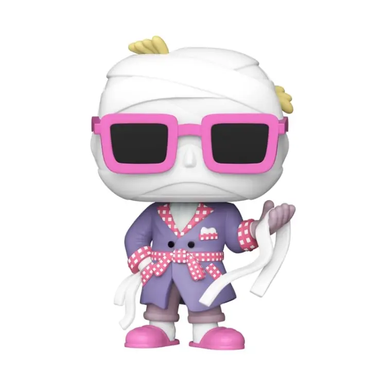 Funko - UNIVERSAL MONSTERS - POP Movies N° 2412 - Invisible Man with Chase