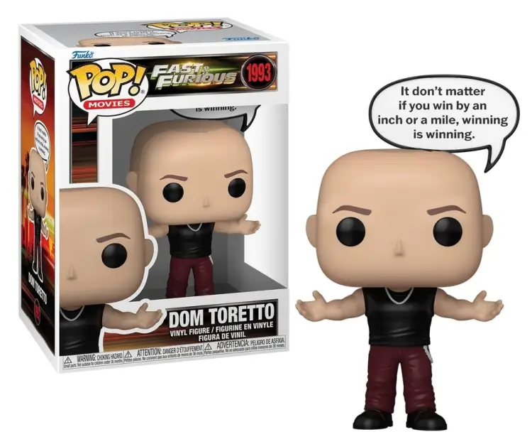 Funko - FAST & FURIOUS - POP Sayings N° 1993 - Dominic Toretto