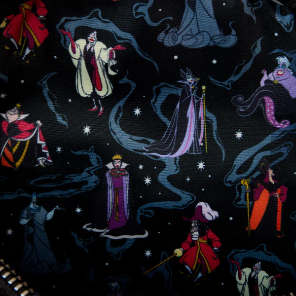 Loungefly - DISNEY - Villains - Mini Backpack Convertible Loungefly