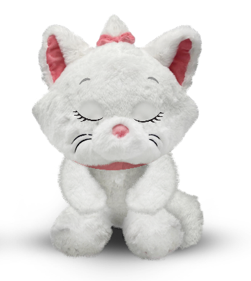 Simba Toys - DISNEY - Marie - Weighted Plush (1,5kg)