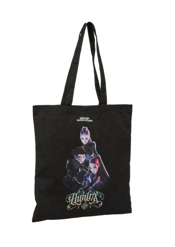 Safta - K-POP DEMON HUNTERS - Huntrix - Black Tote Bag