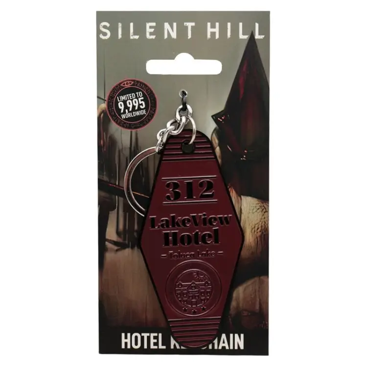 Fanattik - SILENT HILL 2 - Hotel "Red Edition" - Limited Edition Keyring