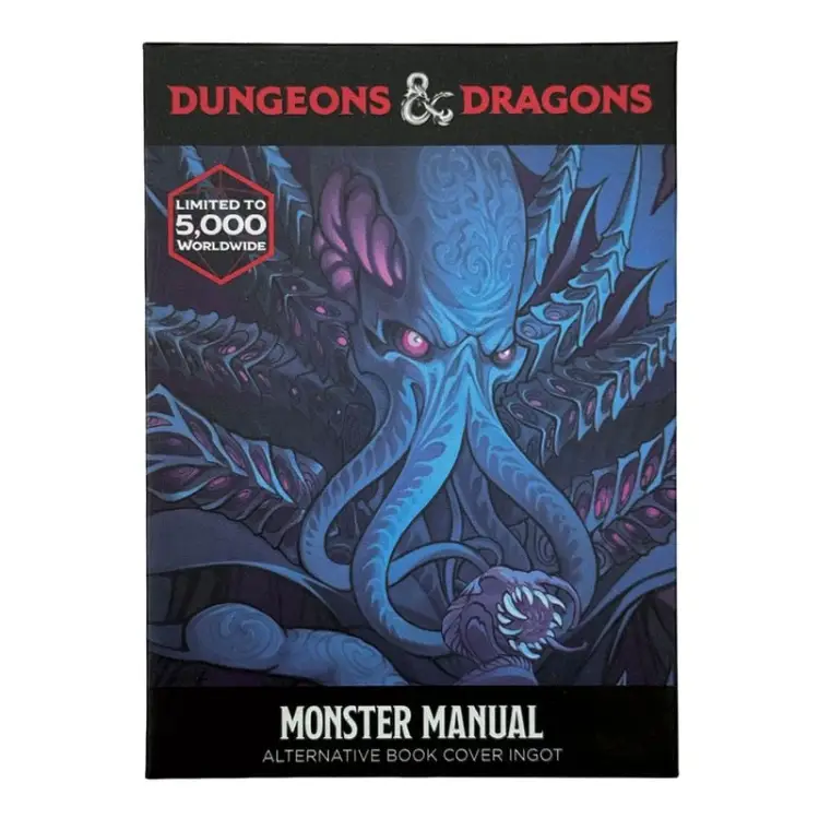 Fanattik - DUNGEONS & DRAGONS - Monster Manual - Limited Edition Ingot