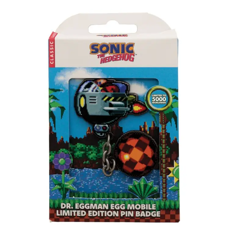 Fanattik - SONIC - Dr. Eggman "Egg Mobile" - Pin's Limited Edition