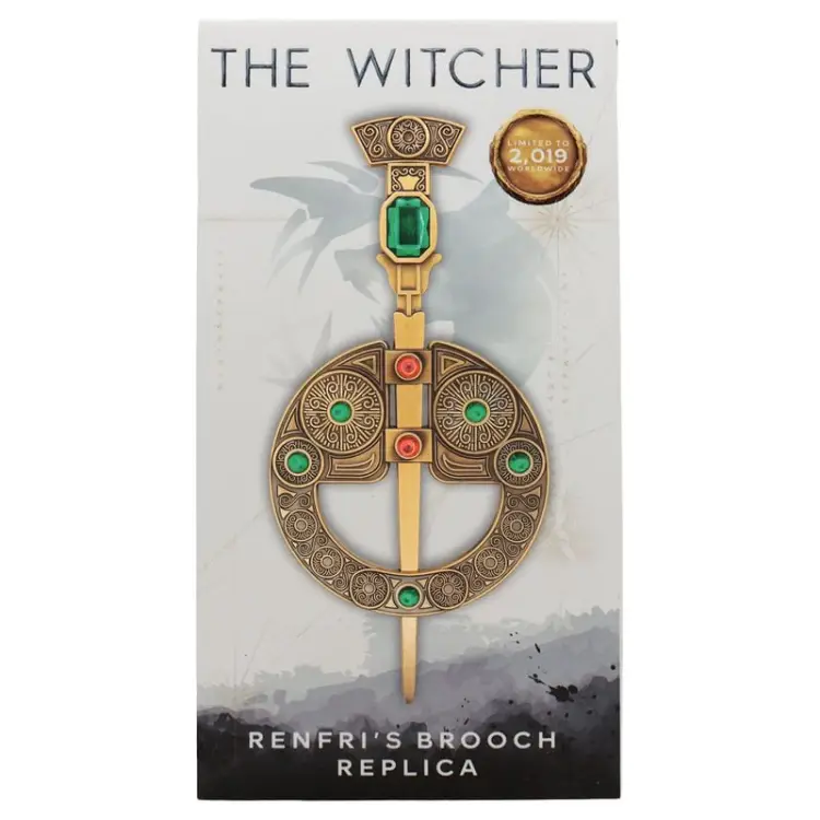 Fanattik - THE WITCHER - Renfri's Brooch - Limited Editon Replica