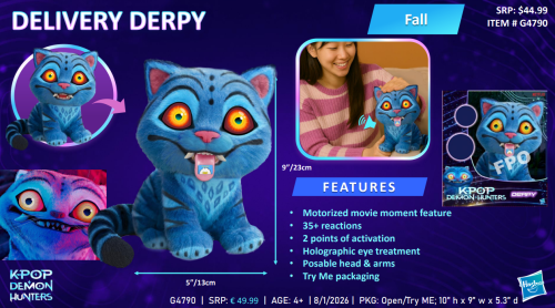 Hasbro - K-POP DEMMON HUNTERS - Delivery Derpy - Figure 23cm