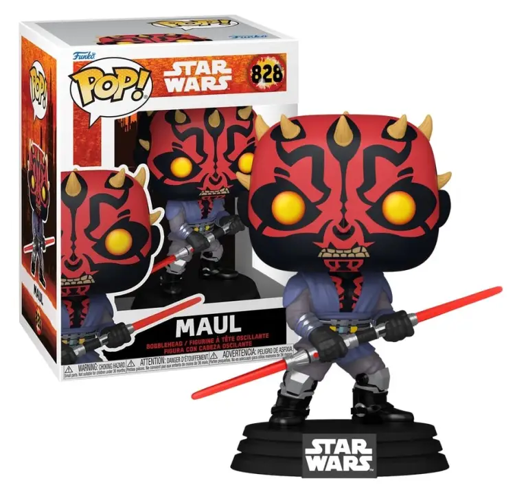 Funko - DARTH MAUL - POP Star Wars N° 828 - Maul