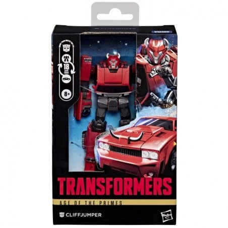 Hasbro - TRANSFORMERS Age of the Primes - Cliffjumper - Figure DLX Class 12.5cm