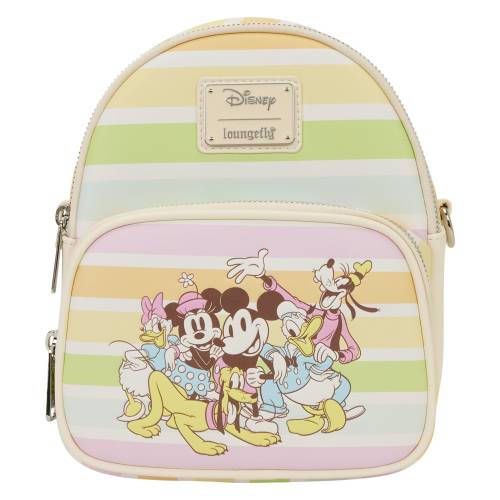 Loungefly - MICKEY & FRIENDS - Rainbow stripes - Crossbody bag Loungefly