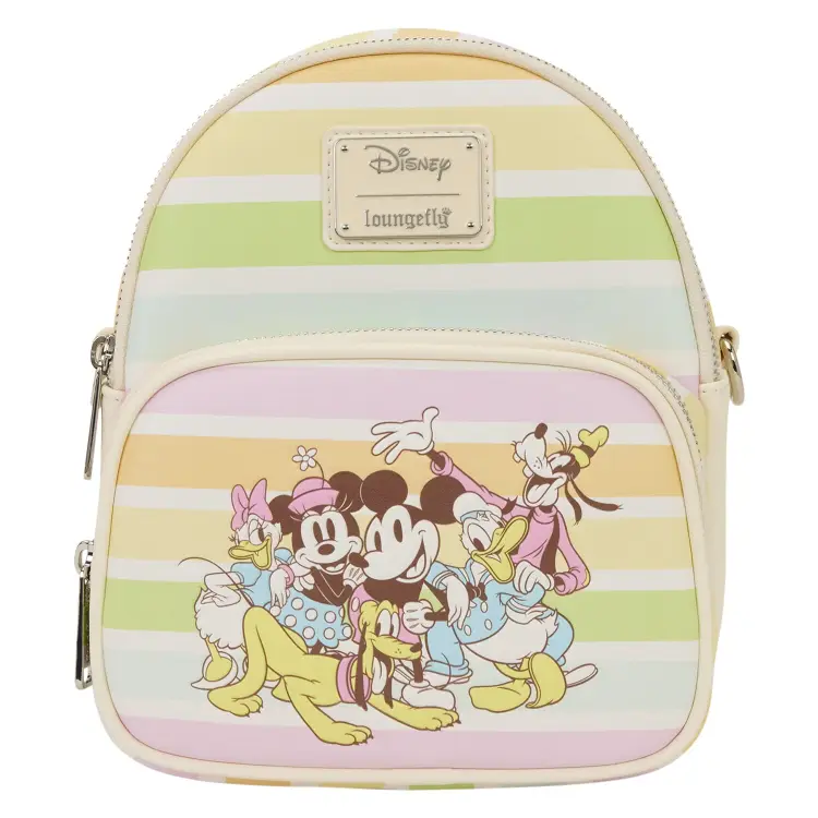 Loungefly - MICKEY & FRIENDS - Rainbow stripes - Crossbody bag Loungefly