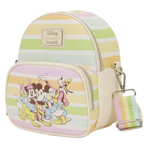 Loungefly - MICKEY & FRIENDS - Rainbow stripes - Crossbody bag Loungefly