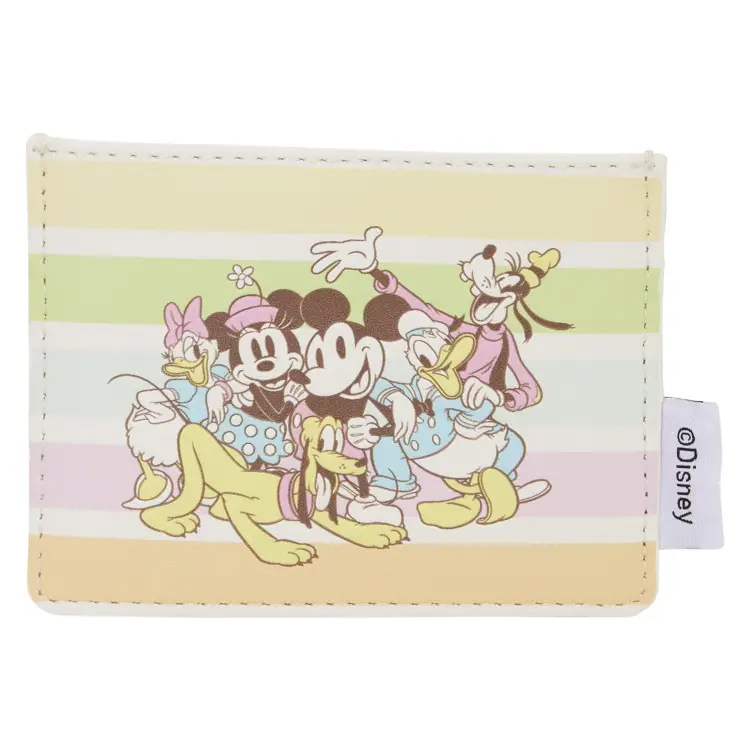 Loungefly - MICKEY & FRIENDS - Rainbow stripes - Cardholder Loungefly