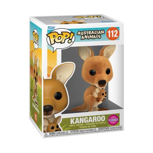 Funko - AUSTRALIAN ANIMALS - POP N° 112 - Kangaroo (Flocked)