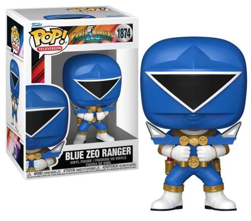 Funko - POWER RANGERS ZEO - POP TV N° 1874 - Zeo Ranger Blue