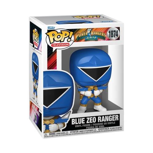 Funko - POWER RANGERS ZEO - POP TV N° 1874 - Zeo Ranger Blue