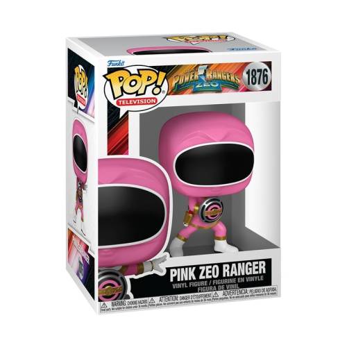 Funko - POWER RANGERS ZEO - POP TV N° 1876 - Zeo Ranger Pink