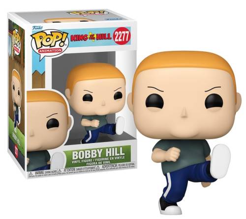 Funko - KING OF THE HILL - POP Animation N° 2277 - Bobby Hill (Kicking)