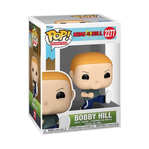 Funko - KING OF THE HILL - POP Animation N° 2277 - Bobby Hill (Kicking)