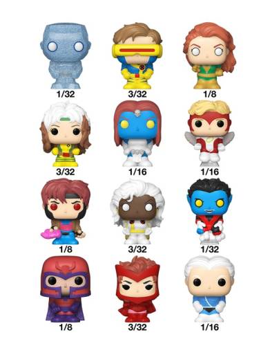 Funko - X-MEN - Mystery Bitty Pop (Box 32 pièces)