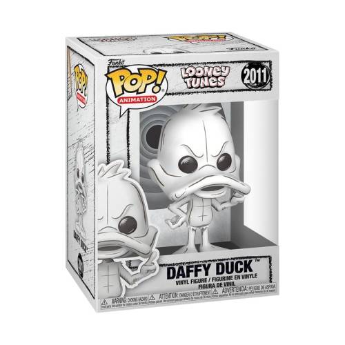 Funko - LOONEY TUNES - POP Animation N° 2011 - Daffy Duck (Sketched Deco)