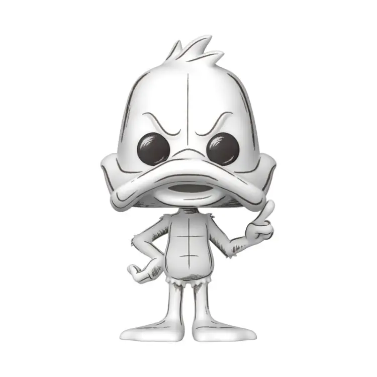 Funko - LOONEY TUNES - POP Animation N° 2011 - Daffy Duck (Sketched Deco)
