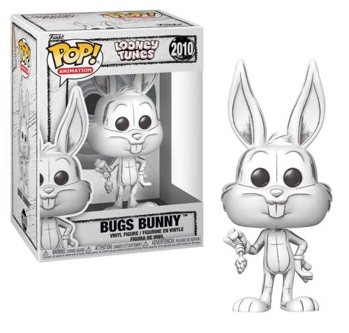 Funko - LOONEY TUNES - POP Animation N° 2010 - Bugs Bunny (Sketched Deco)