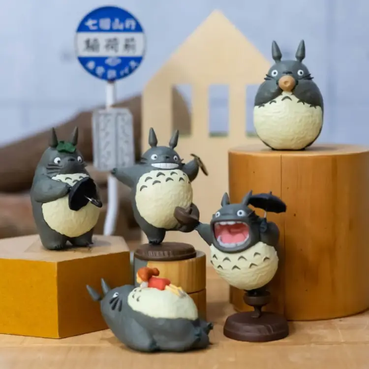Benelic - MY NEIGHBOR TOTORO - Totoro - Assortiment 6 Figurine - BLIND BOX