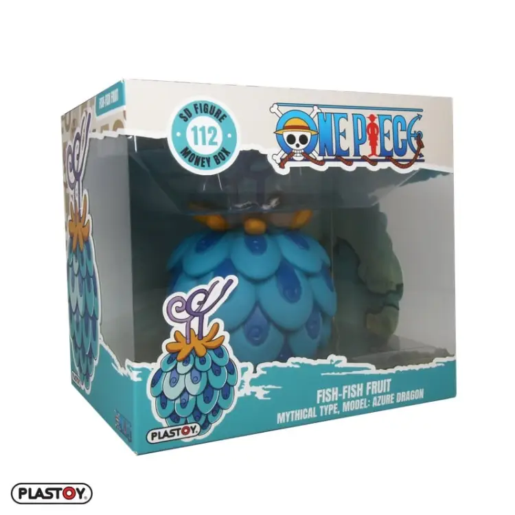 Plastoy - ONE PIECE - Fish-Fish Fruit - Money Box PVC 14cm