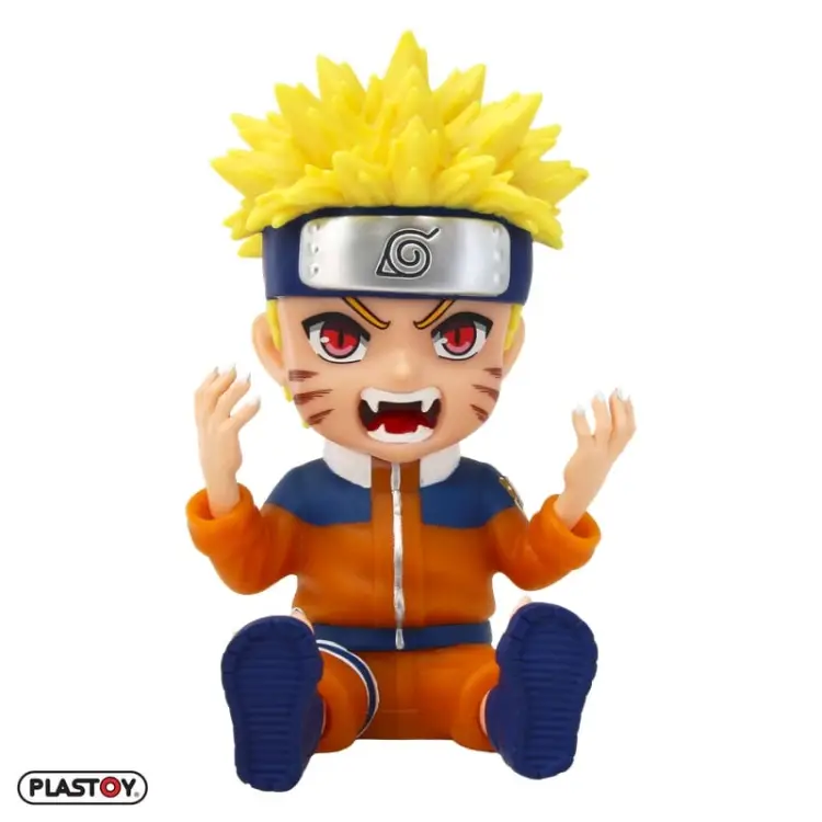 Plastoy - NARUTO - Naruto "Kyubi Mode" - Money Box PVC 15cm