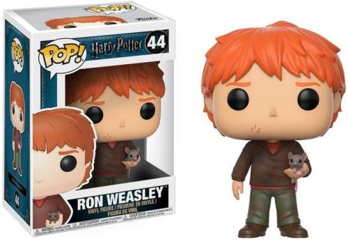 Funko - HARRY POTTER - POP N° 44 - Ron with Scabbers