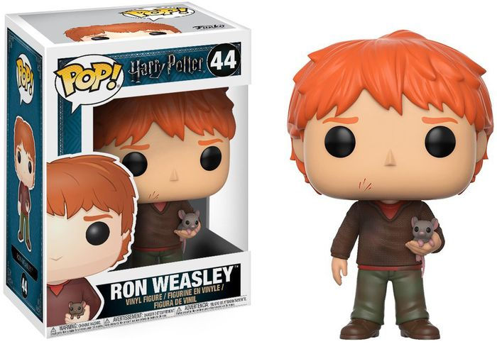 Funko - HARRY POTTER - POP N° 44 - Ron with Scabbers